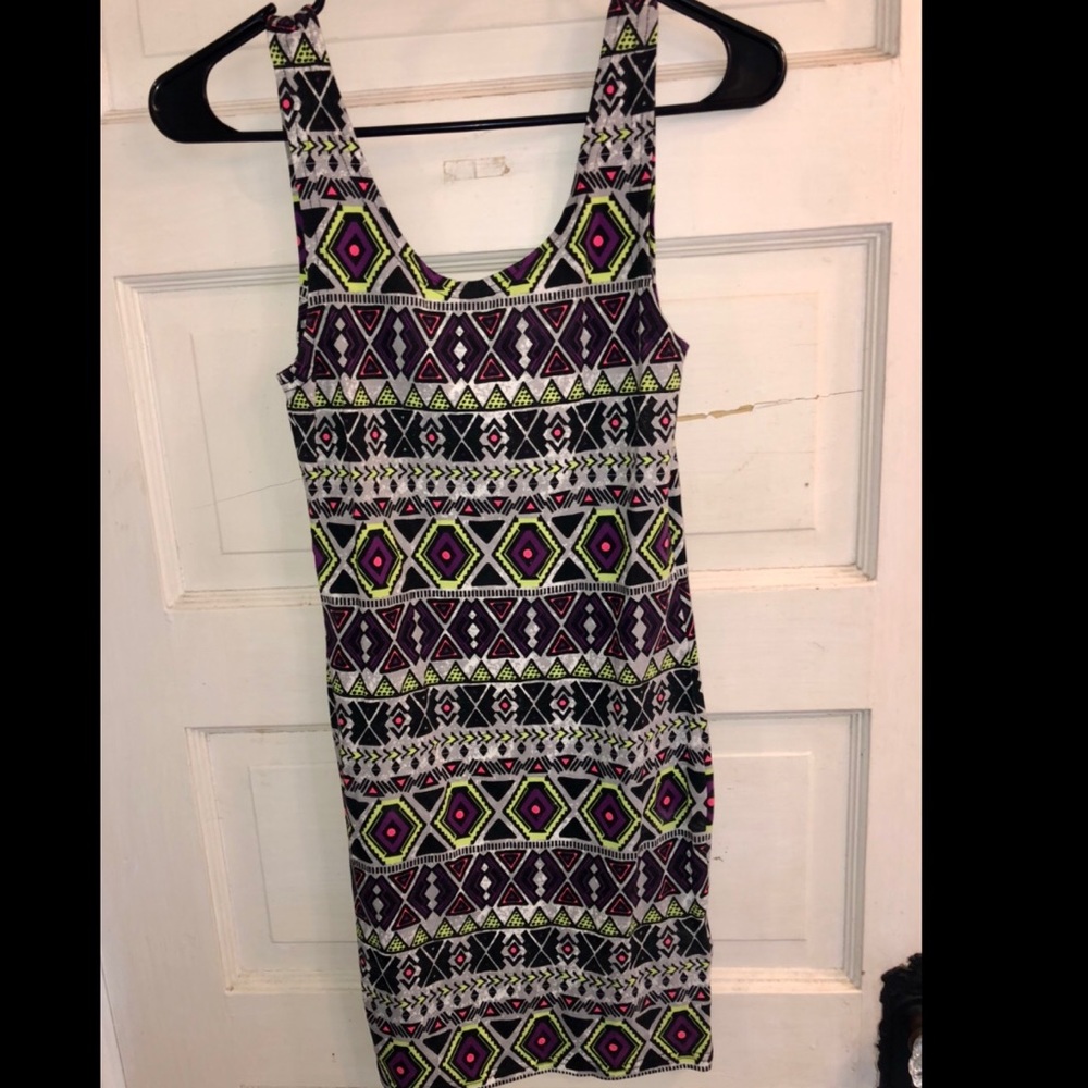 Patterned summer dress